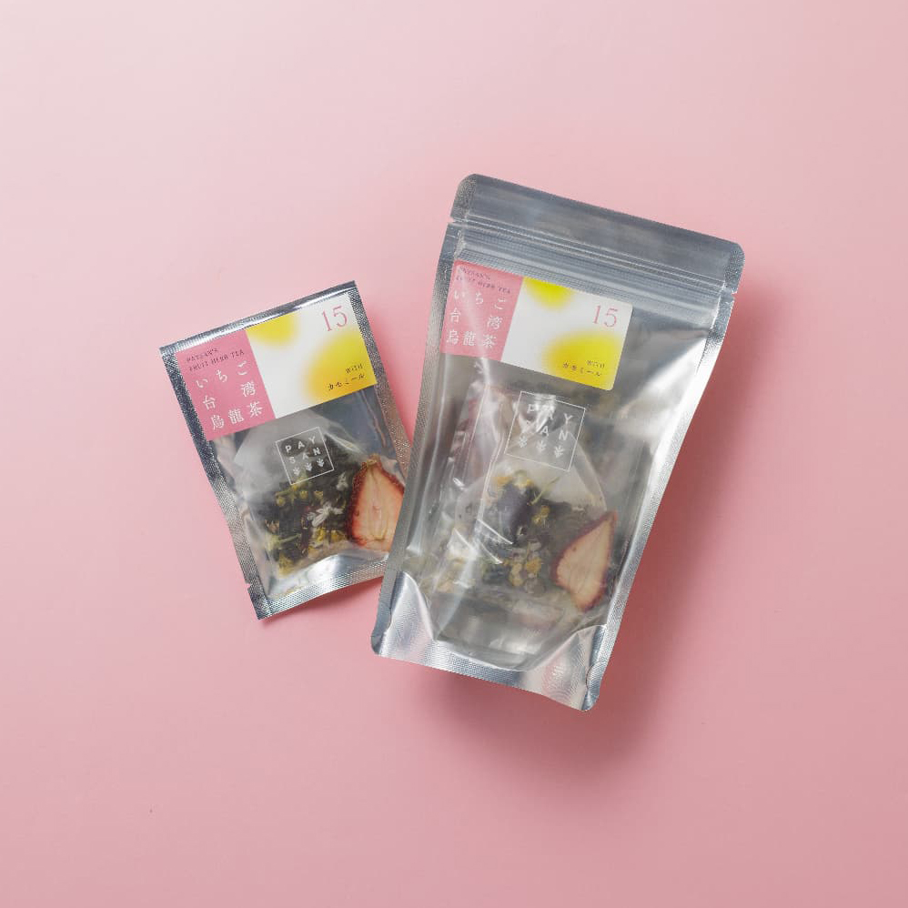 no.15｜いちご台湾烏龍茶